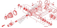BRAS OSCILLANT pour Honda TRX SPORTRAX 250 X de 2011