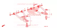 TRIANGLES AVANT pour Honda TRX SPORTRAX 250 X de 2011