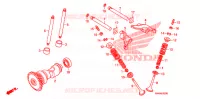 ARBRE A CAMES   SOUPAPE pour Honda TRX SPORTRAX 250 X de 2011