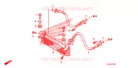 RADIATEUR D'HUILE pour Honda TRX SPORTRAX 250 X de 2014