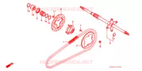 ARBRE DE ROUE ARRIERE pour Honda TRX SPORTRAX 250 X de 1991