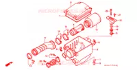 FILTRE A AIR pour Honda TRX SPORTRAX 250 X de 1992