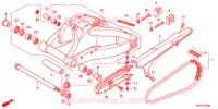 BRAS OSCILLANT pour Honda CBR 1000 RR ABS WHITE de 2012