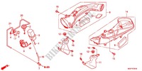 CONDUITE D'ADMISSION AIR   SOUPAPE pour Honda CBR 1000 RR ABS WHITE de 2012