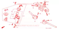 GUIDON   TE DE FOURCHE pour Honda NSR 250 SE TYPE II de 1992