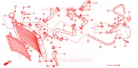 RADIATEUR pour Honda NSR 250 SE TYPE II de 1992