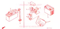 BATTERIE pour Honda TACT 50 S de 1994