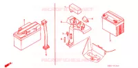 BATTERIE pour Honda TACT 50 STAND UP de 1996