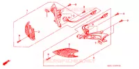 CLIGNOTANT AVANT (SZ50P/R/T) pour Honda TACT 50 STAND UP de 1996