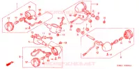 CLIGNOTANT pour Honda SHADOW TA 200 PHANTOM de 2002