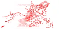 CADRE pour Honda SPORTRAX TRX 300 X de 2009