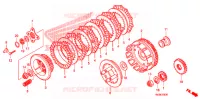 EMBRAYAGE pour Honda SPORTRAX TRX 300 X de 2009