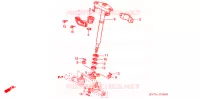 ARBRE DE DIRECTION pour Honda FOURTRAX 350 RANCHER 4X4 Electric Shift de 2004