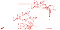 TRIANGLES AVANT (4WD) pour Honda FOURTRAX 350 RANCHER 4X4 Electric Shift de 2004