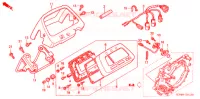 COMPTEUR pour Honda FOURTRAX 350 RANCHER 4X4 de 2004