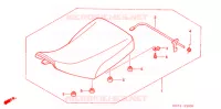 SELLE pour Honda FOURTRAX 350 RANCHER 4X4 de 2004