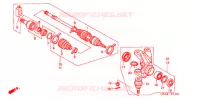 ARBRE DE ROUE  (4WD) pour Honda FOURTRAX 350 RANCHER 4X4 de 2004