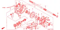 COUPLE CONIQUE pour Honda FOURTRAX 350 RANCHER 4X4 de 2004