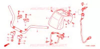 GUIDON (1) pour Honda FOURTRAX 350 RANCHER 4X4 de 2004