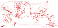 MAITRE CYLINDRE DE FREIN AVANT pour Honda FOURTRAX 350 RANCHER 4X4 de 2004