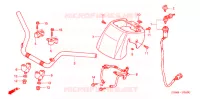 GUIDON (1) pour Honda FOURTRAX 350 RANCHER 4X4 de 2005