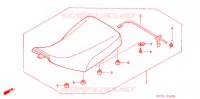 SELLE pour Honda FOURTRAX 350 RANCHER 4X4 de 2005