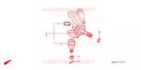 ARBRE DE ROUE  (2WD) pour Honda FOURTRAX 350 RANCHER Electric Shift de 2004
