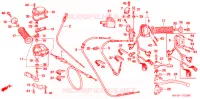 LEVIER DE GUIDON   CABLE   COMMODO pour Honda FOURTRAX 350 RANCHER Electric Shift de 2006