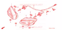 PHARE pour Honda FOURTRAX 350 RANCHER Electric Shift de 2006