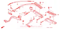REPOSE PIED pour Honda FOURTRAX 350 RANCHER Electric Shift de 2006