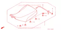 SELLE pour Honda FOURTRAX 350 RANCHER 4X2 de 2004