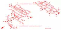 SUPPORT pour Honda FOURTRAX 350 RANCHER 4X2 de 2004