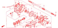 COUPLE CONIQUE pour Honda FOURTRAX 350 RANCHER 4X2 de 2004