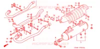 SILENCIEUX D'ECHAPPEMENT pour Honda FOURTRAX 350 RANCHER 4X2 de 2004