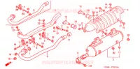 SILENCIEUX D'ECHAPPEMENT pour Honda FOURTRAX 350 RANCHER 4X2 de 2005