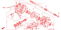 COUPLE CONIQUE pour Honda FOURTRAX 350 RANCHER 4X2 de 2005