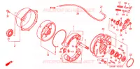 FLASQUE   MACHOIRES DE FREIN ARRIERE pour Honda FOURTRAX 350 RANCHER 4X2 de 2005