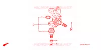 ARBRE DE ROUE  (2WD) pour Honda FOURTRAX 350 RANCHER 4X2 de 2006