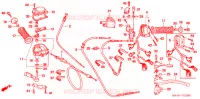 LEVIER DE GUIDON   CABLE   COMMODO pour Honda FOURTRAX 350 RANCHER 4X2 de 2006