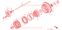 EMBRAYAGE pour Honda BIG ONE 1000 BLACK de 1994