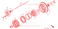 EMBRAYAGE pour Honda BIG ONE 1000 TYPE 2 de 1994