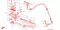MAITRE CYLINDRE pour Honda BIG ONE 1000 SILVER de 1995