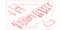 OUTIL pour Honda BIG ONE 1000 SILVER de 1995