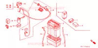 BATTERIE pour Honda CB 125 T de 1994