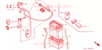 BATTERIE pour Honda CB 125 T de 1999