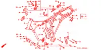 CADRE pour Honda CB 125 T de 1999