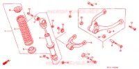 AMORTISSEUR ARRIERE pour Honda CB 125 T DRIVING SCHOOL de 2000