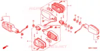 CLIGNOTANT pour Honda CB 1300 SUPER FOUR SPECIAL de 2002