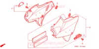 COUVERCLES LATERAUX pour Honda CB 1300 SUPER FOUR SPECIAL de 2002