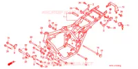 CADRE pour Honda CB 400 SUPER FOUR YELLOW de 1994